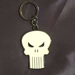 Marvel Punisher Skull Keychain